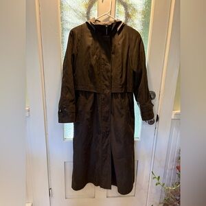 Fleet Street 6P Hooded Coat Olive